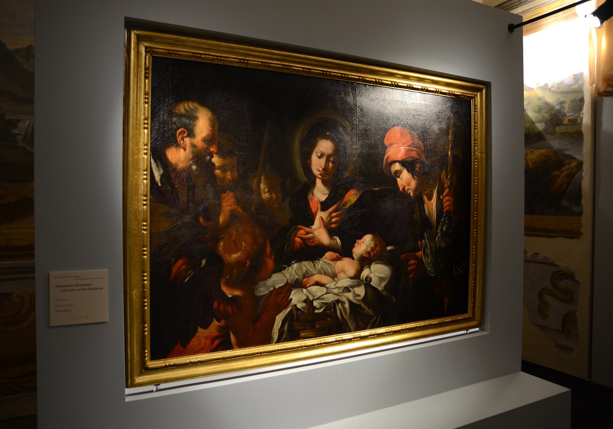 Bernardo Strozzi (1581 – 1644) e bottega - Natività ed Adorazione dei pastori